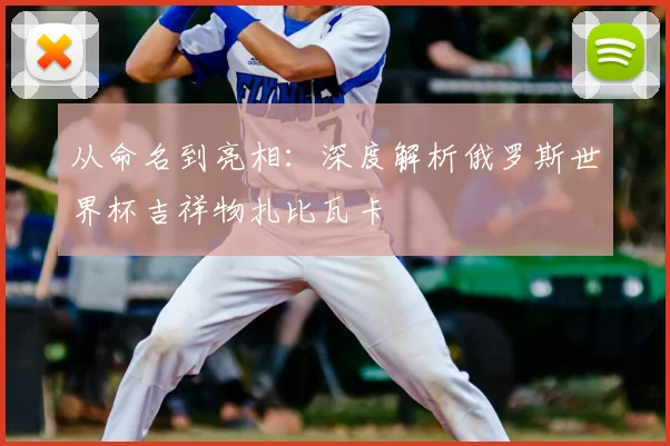 从命名到亮相：深度解析俄罗斯世界杯吉祥物扎比瓦卡